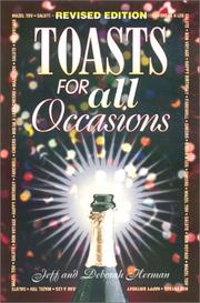 Cover of: Toasts for all occasions by Jeff Herman
