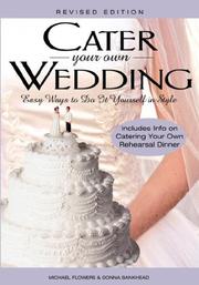 Cover of: Cater Your Own Wedding: Easy Ways To Do It Yourself In Style