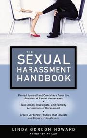 Cover of: The Sexual Harassment Handbook by Linda Gordon Howard