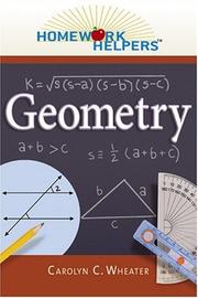 Cover of: Homework Helpers: Geometry
