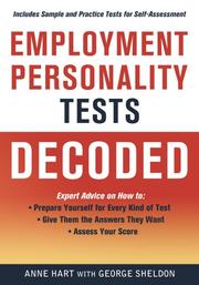 Employment personality tests decoded by Anne Hart, George Sheldon