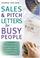 Cover of: Sales & Pitch Letters for Busy People