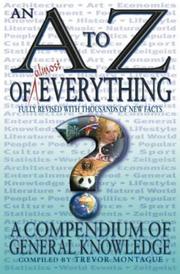 Cover of: The Daily Telegraph a to Z of Almost Everything: A Compendium of General Knowledge