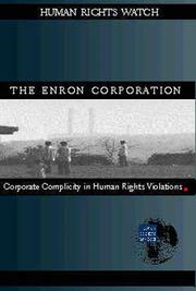 Cover of: The Enron Corporation by Human Rights Watch (Organization)