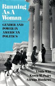Cover of: Running as a woman: gender and power in American politics