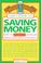 Cover of: The guide to saving money