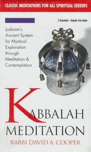Cover of: Kabbalah Meditation