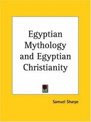 Cover of: Egyptian mythology and Egyptian Christianity