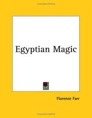 Cover of: Egyptian Magic by Florence Farr