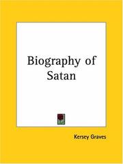 Biography of Satan by Kersey Graves