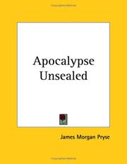 Cover of: Apocalypse Unsealed by James Morgan Pryse