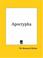 Cover of: Apocrypha