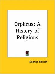 Orpheus by Salomon Reinach