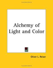Cover of: Alchemy of Light and Color