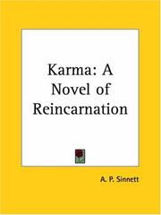 Cover of: Karma by Alfred Percy Sinnett