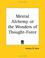 Cover of: Mental Alchemy or the Wonders of Thought-Force