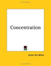 Cover of: Concentration