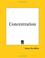 Cover of: Concentration