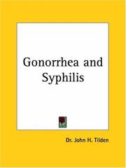 Cover of: Gonorrhea and Syphilis