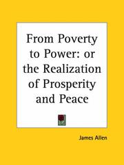 Cover of: From Poverty to Power: or the Realization of Prosperity and Peace