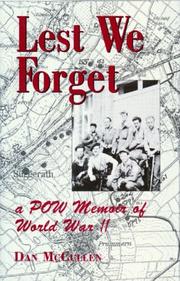 Cover of: Lest we forget by Dan McCullen