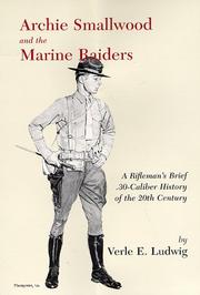 Cover of: Archie Smallwood and the Marine raiders by Verle E. Ludwig