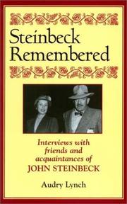 Cover of: Steinbeck remembered