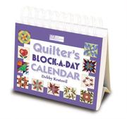 Cover of: Quilter's Block-a-day Calendar