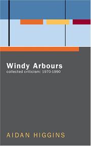 Cover of: Windy arbours by Aidan Higgins