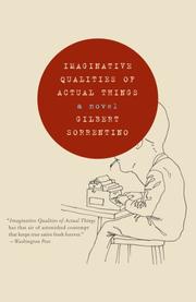 Cover of: Imaginative Qualities of Actual Things by Gilbert Sorrentino