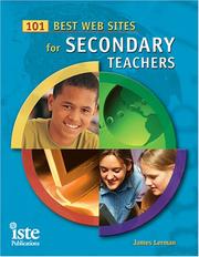 Cover of: 101 Best Web Sites for Secondary Teachers