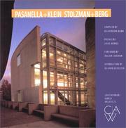 Cover of: Contemporary World Architects:  Pasanella Klein Stolzman & Berg