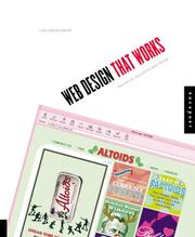 Cover of: Web Design That Works by Lisa Baggerman, Shayne Bowman