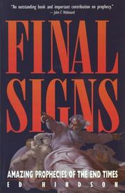 Cover of: Final signs
