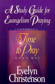 Cover of: Study Guide to Evangelism by Evelyn Christenson