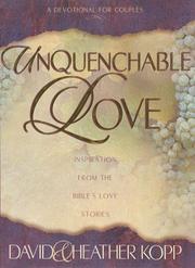 Cover of: Unquenchable love