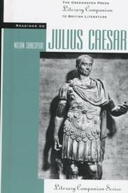 Cover of: Readings on Julius Caesar