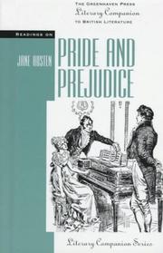 Cover of: Readings on Pride and prejudice