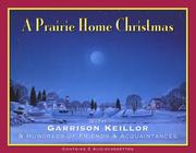 Cover of: A Prairie Home Christmas (Lake Wobegon)