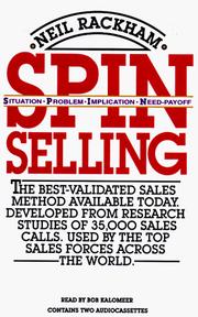 Cover of: Spin Selling by Neil Rackham