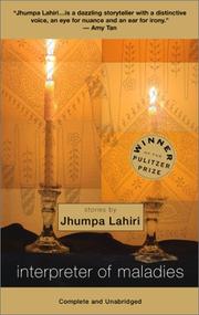 Cover of: Interpreter of Maladies by Jhumpa Lahiri