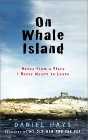 Cover of: On Whale Island by Daniel Hays