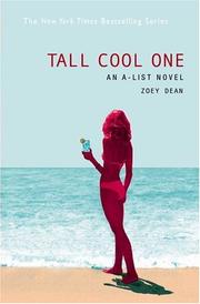 Cover of: Tall Cool One (A-List #4) by Zoey Dean