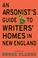 Cover of: An Arsonist's Guide to Writers' Homes in New England
