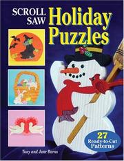 Cover of: Scroll saw holiday puzzles | June Burns