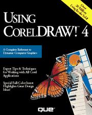 Cover of: Using Corel Draw by Ed Paulson