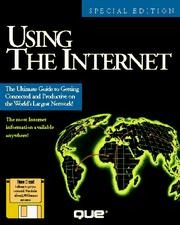 Cover of: Using the Internet