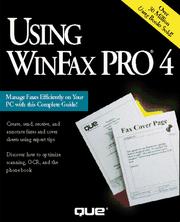 Using WinFax PRO by David Haskin