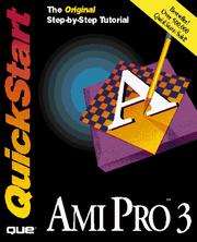 Cover of: Ami Pro 3 QuickStart