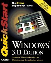 Cover of: Windows QuickStart, 3.11 edition
